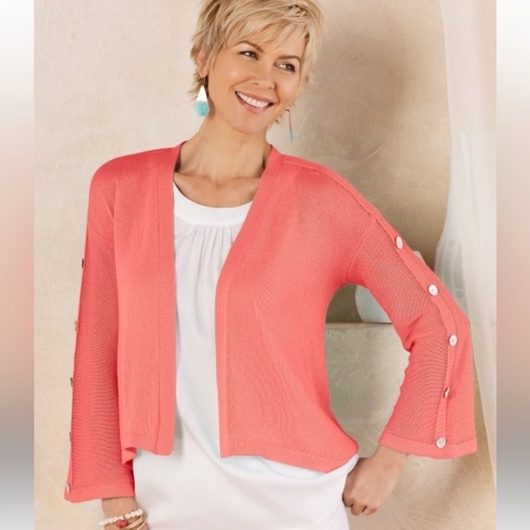 Soft Surroundings Sweaters - Soft Surroundings- Icon Trisa Cardigan